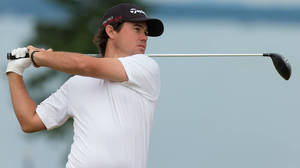 Brian Harman Golf Swing Pose Wallpaper
