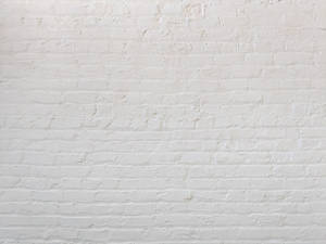 Brick Wall White Paint Wallpaper