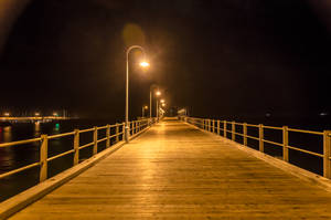 Bridge At Night Picture Wallpaper
