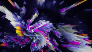 Bright And Colorful Abstract Art Wallpaper