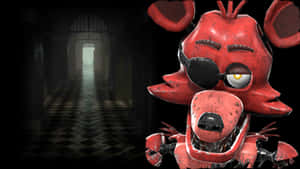 Bright And Colorful Fnaf Foxy Wallpaper