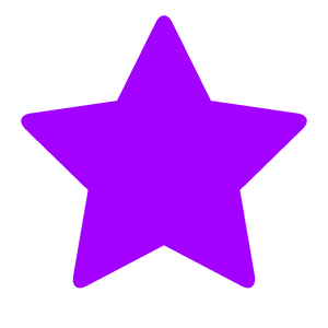 Bright And Shining Purple Star Twinkling In The Night Sky Wallpaper