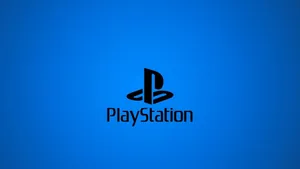 Bright Blue Playstation Wallpaper