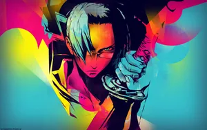 Bright Pastel Samurai Champloo Jin Wallpaper