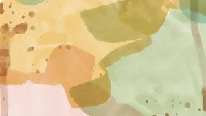 Brightly Colored Collection Of Abstract Shapes Wallpaper