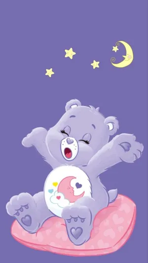 Bring A Smile To Your Day With Aesthetic Care Bear Wallpaper