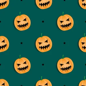 Bring The Fright To Your Orange Halloween With This Spooky Image Wallpaper