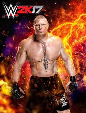 Brock Lesnar Wrestling 2017 Promo Wallpaper