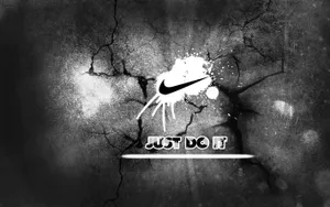 Broken Just Do It Wallpaper