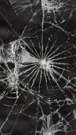 “broken Screen But Clear Vision” Wallpaper