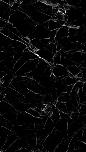 Broken Textured Black And White Marble Wallpaper
