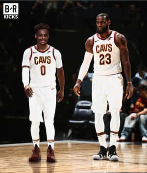 Bronny James - Lebron James' Son Contributing To The Next Generation Of Basketball Wallpaper