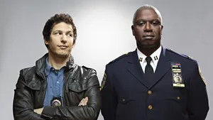Brooklyn Nine Nine Jake Peralta And Captain Holt Wallpaper