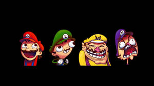 Bros Before Hoes - Mario, Luigi, Wario And Waluigi Wallpaper