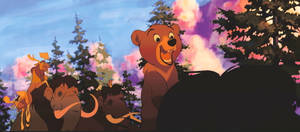 Brother Bear Mammoth Ride Wallpaper