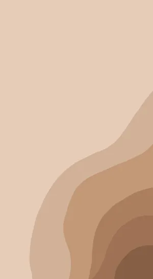 Brown Minimalist Wallpaper Wallpaper