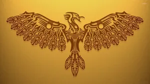 Brown Phoenix Digital Art Hd Wallpaper