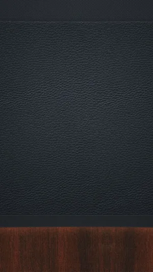 Brown Wood And Black Leather Iphone Wallpaper