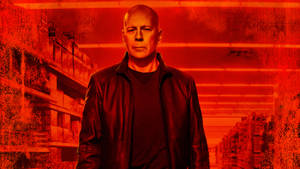 Bruce Willis Red 2 Illustration Wallpaper