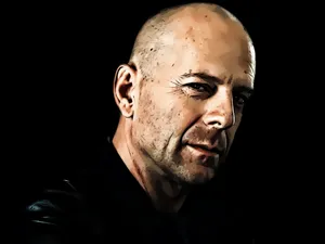 Bruce Willis Vector Art Wallpaper