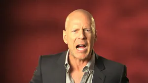 Bruce Willis Yelling Still Wallpaper