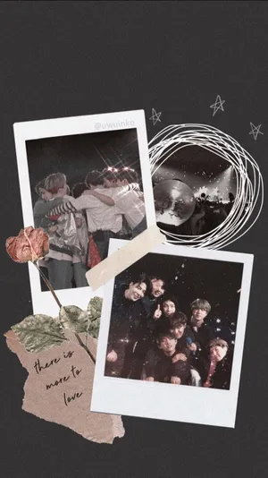 Bts Aesthetic Journal Collage Wallpaper
