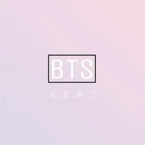 Bts Army Gradient Poster Wallpaper