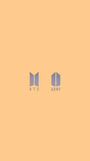 Bts Army Yellow Poster Wallpaper
