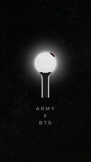 Bts Black Lightstick Wallpaper