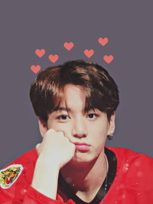 Bts Jung Kook Cute Pouty Face Wallpaper