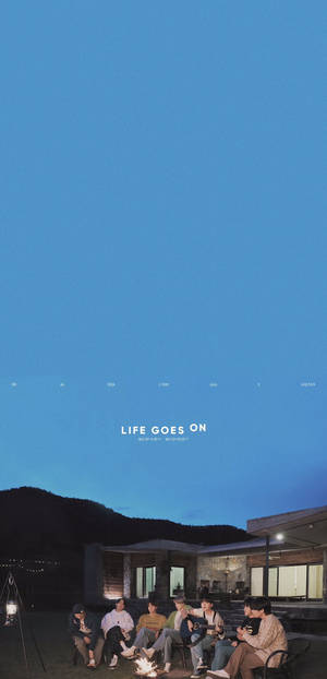 Bts Life Goes On Bonfire Wallpaper