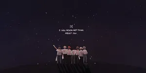 Bts Logo Artwork Wallpaper