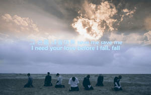 Bts Save Me Lyrics Laptop Wallpaper