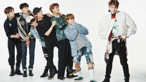 Bts Shocked Desktop Wallpaper Wallpaper