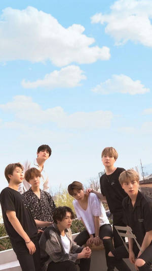 Bts Under Clouds Lockscreen Wallpaper