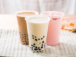 Bubble Tea Favorite Trio Wallpaper