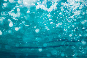 Bubbles On Water Photography Wallpaper
