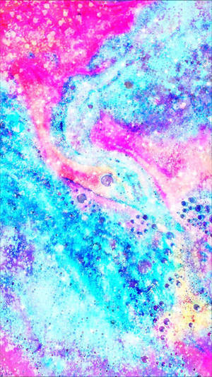 Bubbly And Lush Liquid Mixture Wallpaper