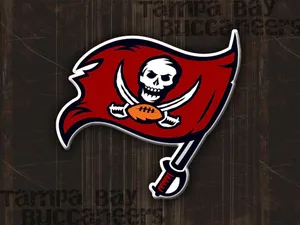 Buccaneers Scratched Background Wallpaper