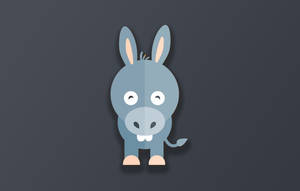 Buck Teeth Donkey Wallpaper