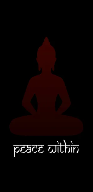 Buddha Quotes Peace Within Wallpaper