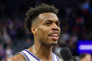 Buddy Hield Interview Close-up Wallpaper