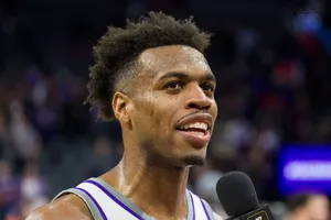 Buddy Hield Interview Close-up Wallpaper