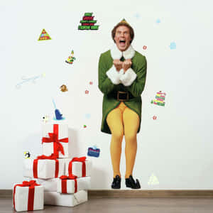 Buddy The Elf Iphone Lock Screen Wallpaper