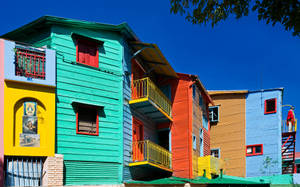 Buenos Aires El Caminito Street Museum Wallpaper