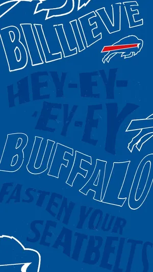 Buffalo Bills Fan Arti Phone Wallpaper Wallpaper