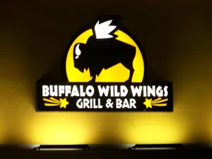 Buffalo Wild Wings Lit Signage Wallpaper