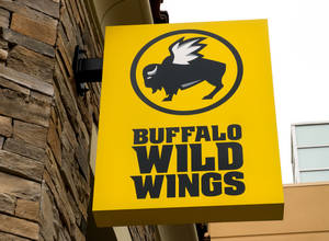 Buffalo Wild Wings Yellow Sign Wallpaper