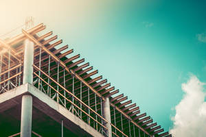 Building Construction Vintage Wallpaper