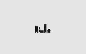 Buildings And House Minimal Aesthetic Desktop Wallpaper